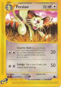 pokemon skyridge persian 42 144 rh