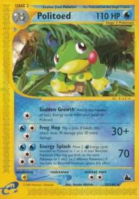 pokemon skyridge politoed 25 144