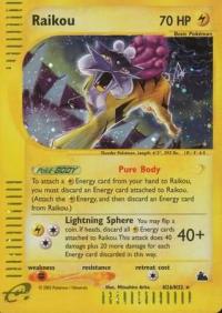 pokemon skyridge raikou h26 h32