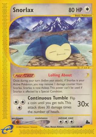 Snorlax 100-144 (RH)