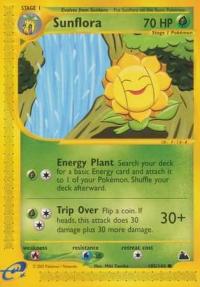 pokemon skyridge sunflora 105 144 rh