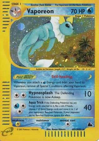 Vaporeon H31/H32