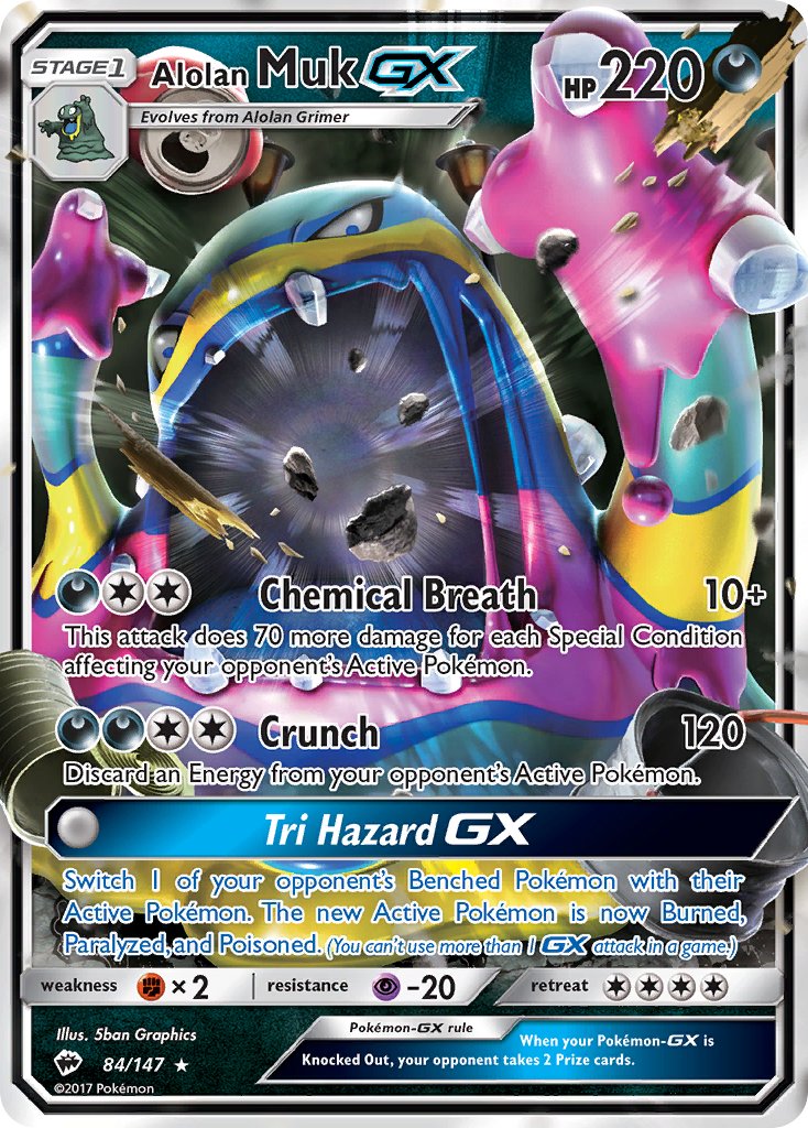 Alolan Muk GX 84-147