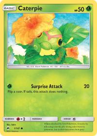 pokemon sm burning shadows caterpie 1 147 rh