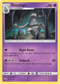 pokemon sm burning shadows dusclops 52 147 rh