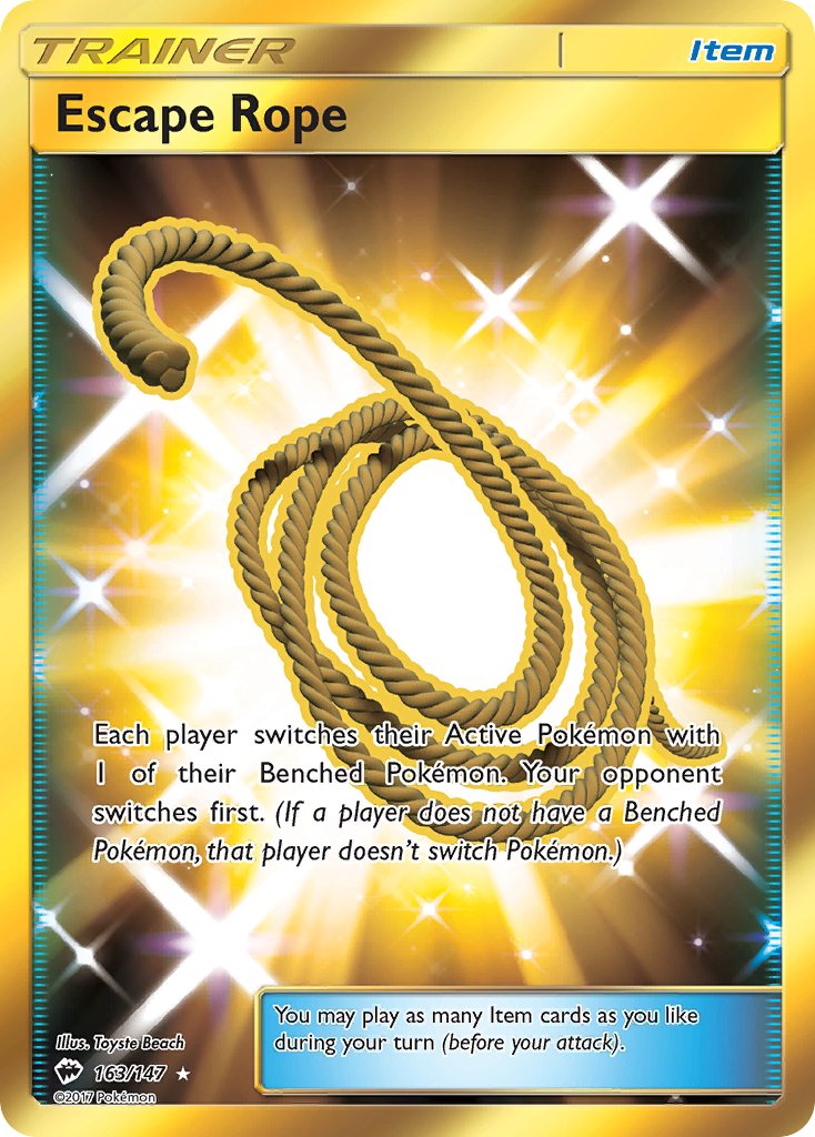 Escape Rope (SECRET RARE) 163-147