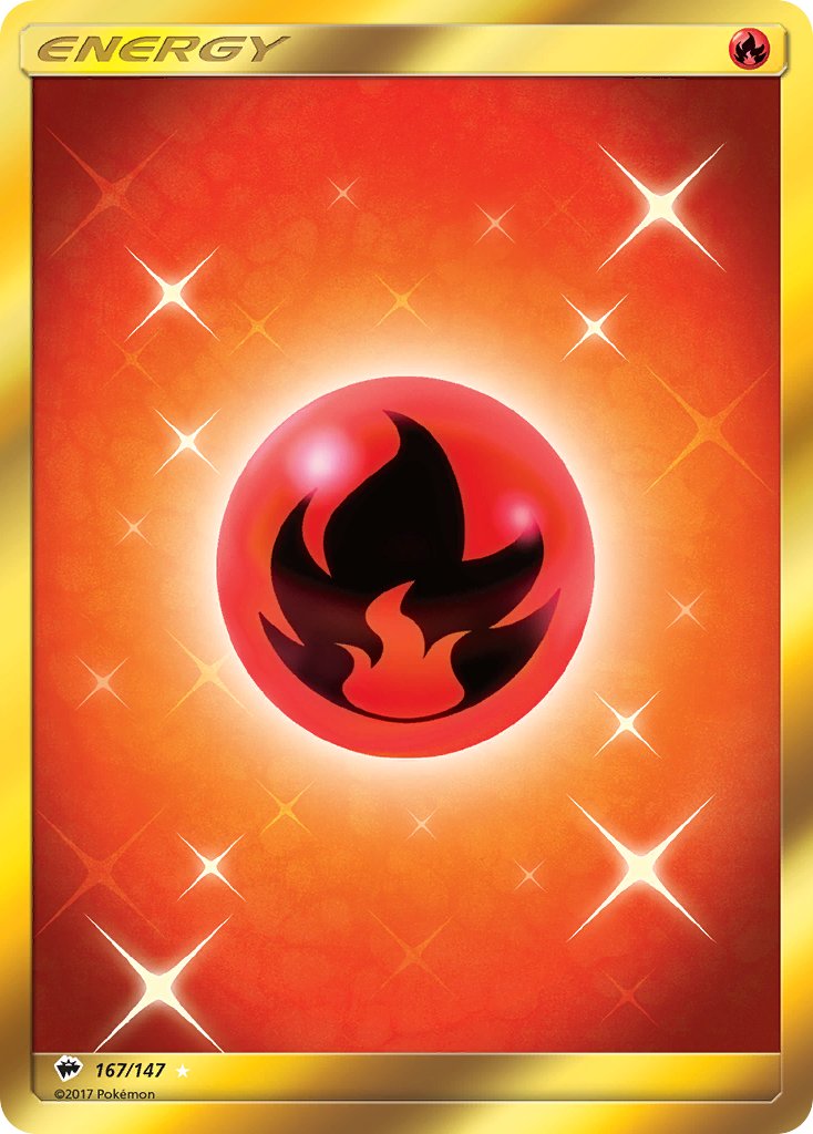 Fire Energy 167-147 (SECRET RARE)
