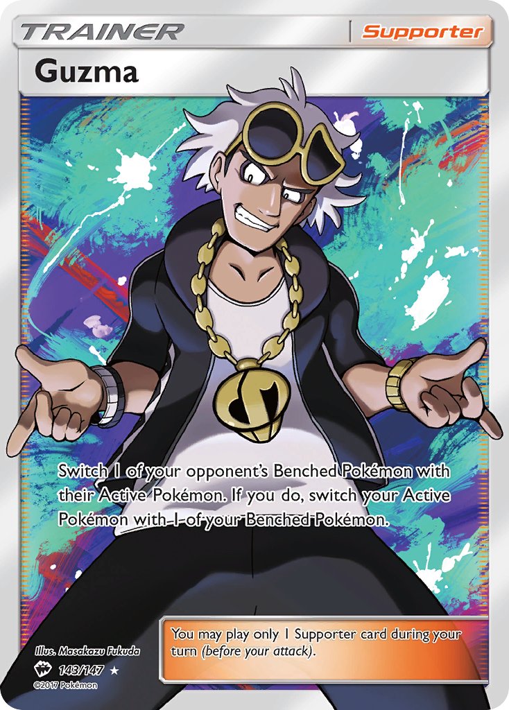 Guzma FULL ART 143-147