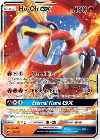 pokemon sm burning shadows ho oh gx 21 147