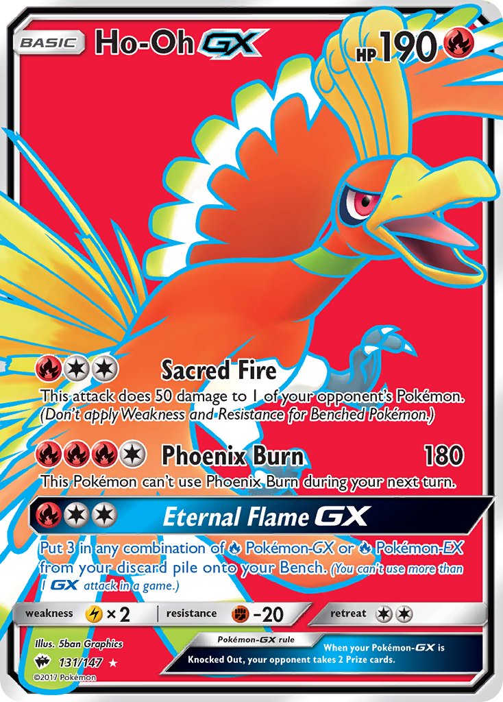 Ho-Oh GX FULL ART 131-147