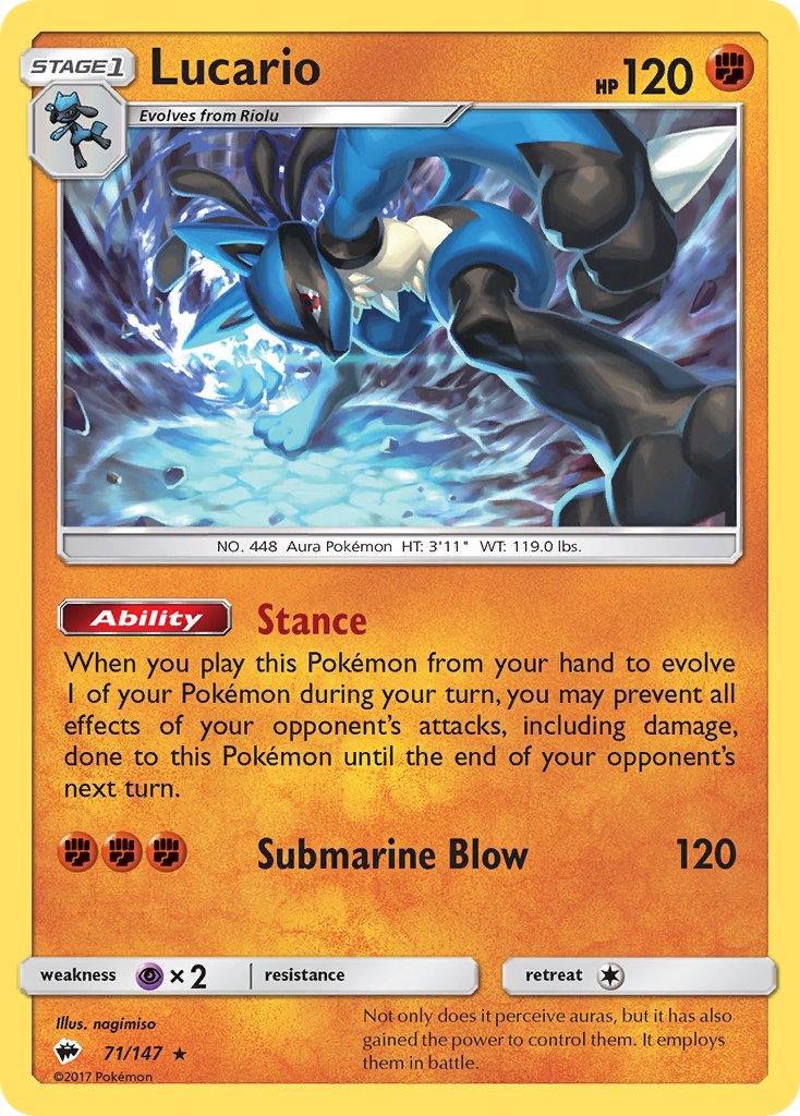 Lucario 71-147 (RH)