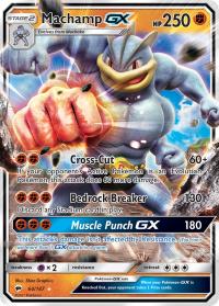 pokemon sm burning shadows machamp gx 64 147