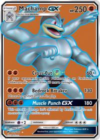 pokemon sm burning shadows machamp gx full art 135 147