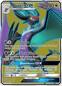 pokemon sm burning shadows noivern gx full art 141 147