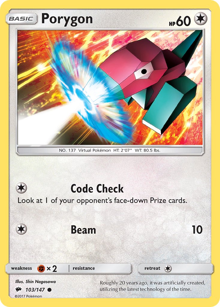 Porygon 103-147 (RH)