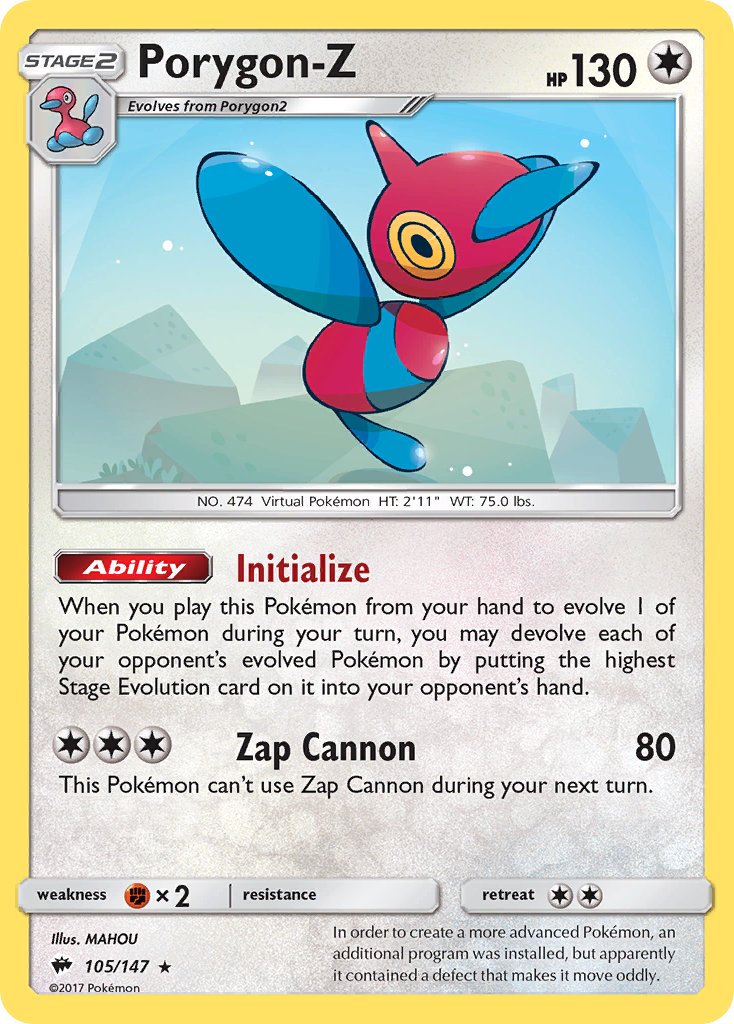 Porygon-Z 105-147 (RH)