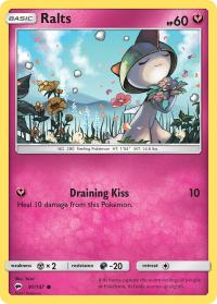 pokemon sm burning shadows ralts 91 147 rh