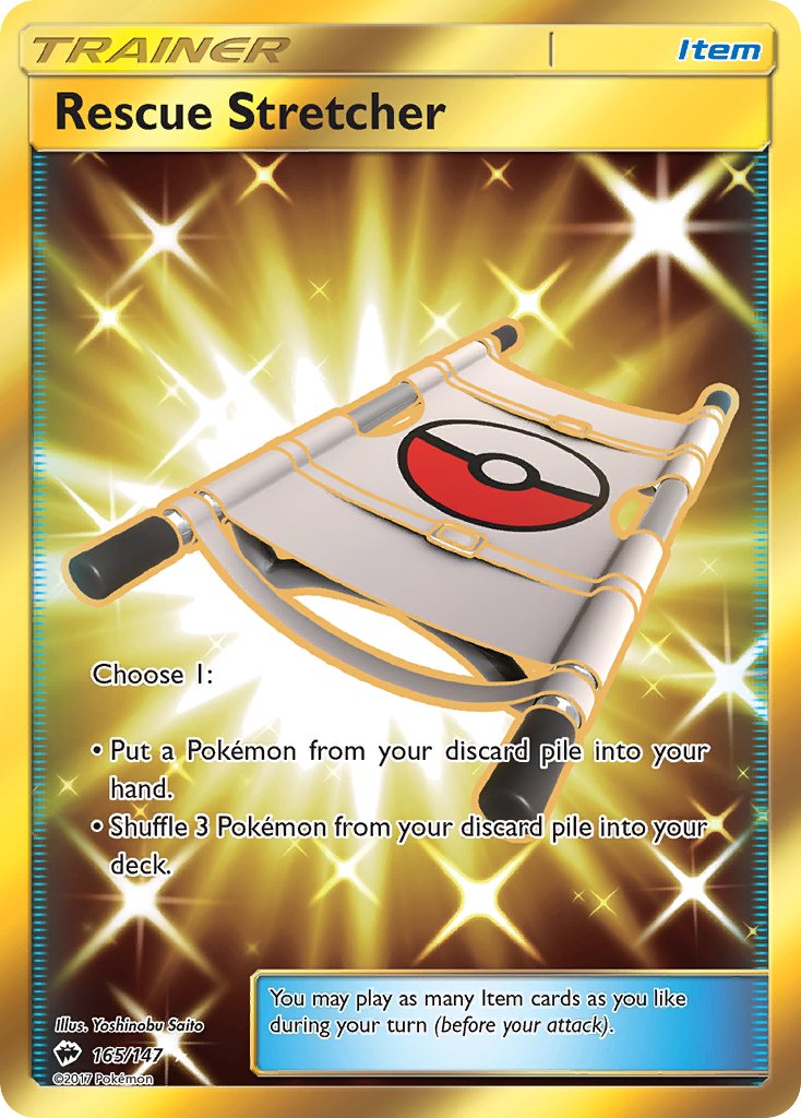 Rescue Stretcher 165-147 (SECRET RARE)