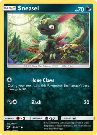pokemon sm burning shadows sneasel 85 147 rh