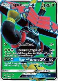 pokemon sm burning shadows tapu bulu gx full art 130 147