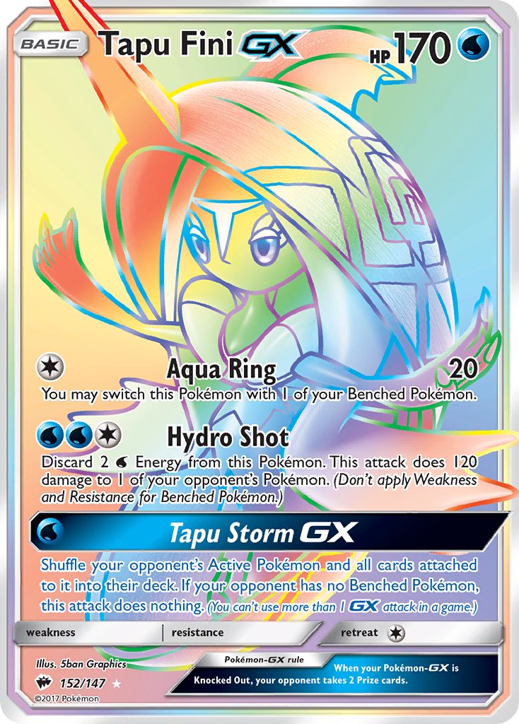 Tapu Fini GX (RAINBOW) 152-147