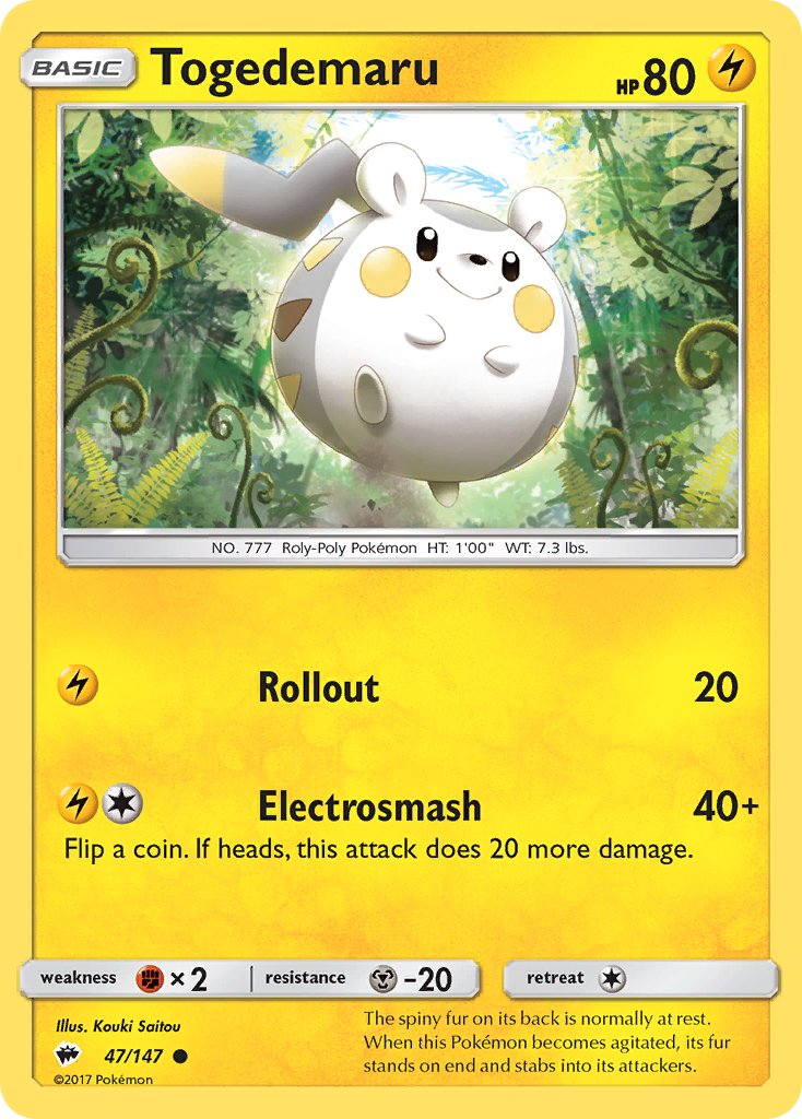 Togedemaru 47-147 (RH)