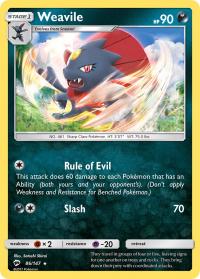 pokemon sm burning shadows weavile 86 147 rh