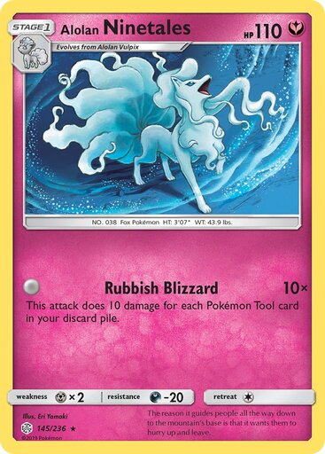 Alolan Ninetales 145-236 (RH)