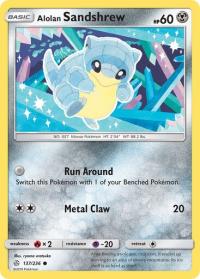 pokemon sm cosmic eclipse alolan sandshrew 137 236