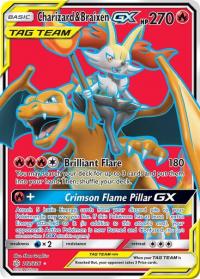 pokemon sm cosmic eclipse charizard braixen gx 212 236 full art