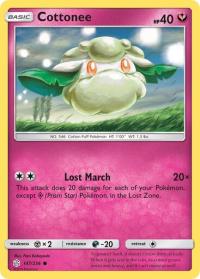 pokemon sm cosmic eclipse cottonee 147 236