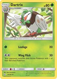 pokemon sm cosmic eclipse dartrix 19 236 rh