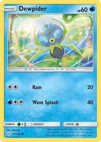 pokemon sm cosmic eclipse dewpider 64 236 rh