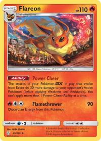 pokemon sm cosmic eclipse flareon 25 236 rh