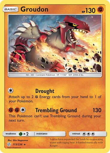 Groudon 113-236 (RH)