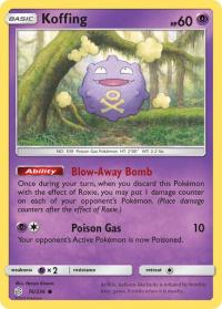 pokemon sm cosmic eclipse koffing 76 236