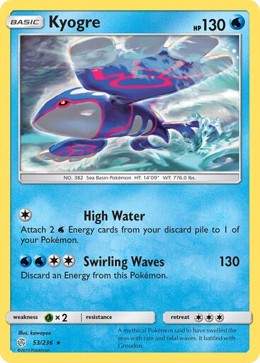 Kyogre 53-236 (RH)