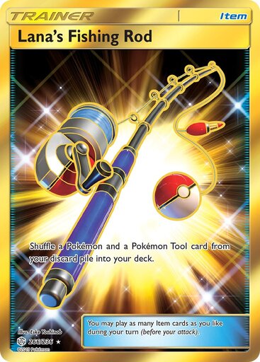 Lana's Fishing Rod 266-236 - SECRET RARE
