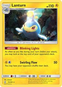 pokemon sm cosmic eclipse lanturn 72 236