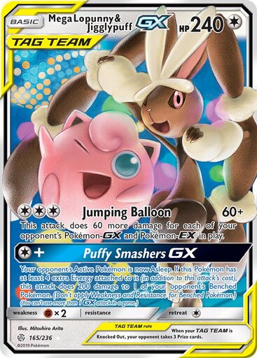 Mega Lopunny & Jigglypuff GX 165-236