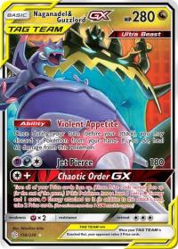 pokemon sm cosmic eclipse naganadel guzzlord gx 158 236