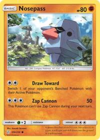 pokemon sm cosmic eclipse nosepass 106 236