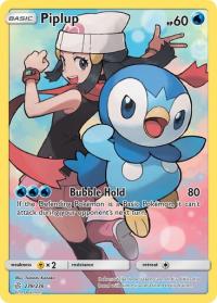 pokemon sm cosmic eclipse piplup 239 236