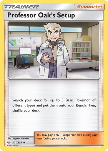 Professor Oak's Setup 201-236 (RH)