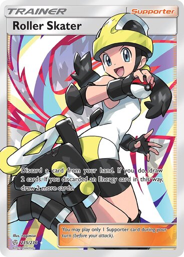 Roller Skater 235-236 - FULL ART