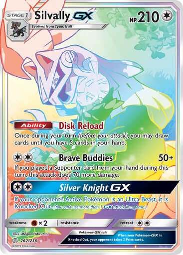 Silvally GX 262-236 - RAINBOW RARE