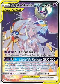 pokemon sm cosmic eclipse solgaleo lunala gx 216 236 full art