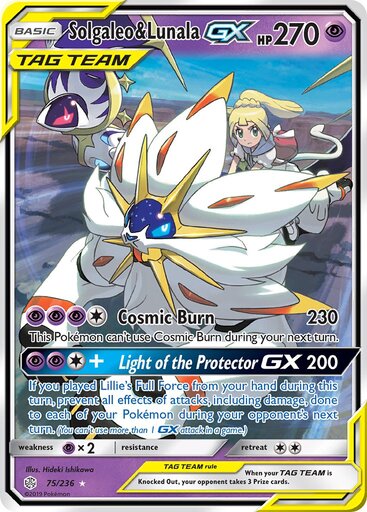 Solgaleo & Lunana GX 75-236