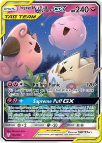 pokemon sm cosmic eclipse togepi cleffa igglybuff gx 143 236