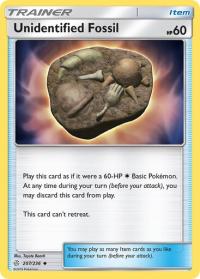 pokemon sm cosmic eclipse unidentified fossil 207 236 rh